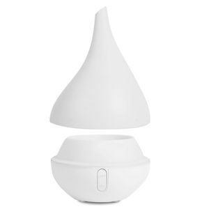 เครื่องกระจายกลิ่นหอมสีขาว 250 มล. เครื่องเพิ่มความชื้นแบบอัลตราโซนิกพร้อมไฟ LED สำหรับใช้ในบ้าน ห้องนอน และบนโต๊ะทำงาน - Product Image 1