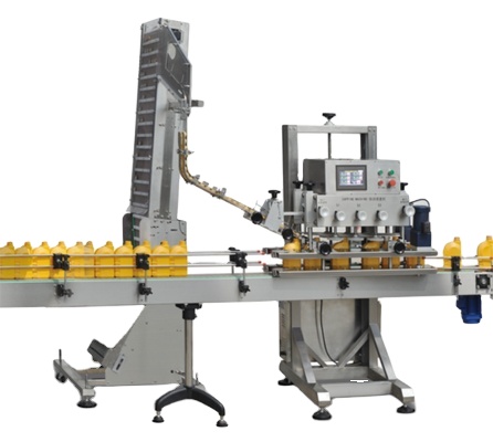 Npack производит высокоскоростную автоматическую онлайн-укупорочную машину с сенсорным экраном для бутылок