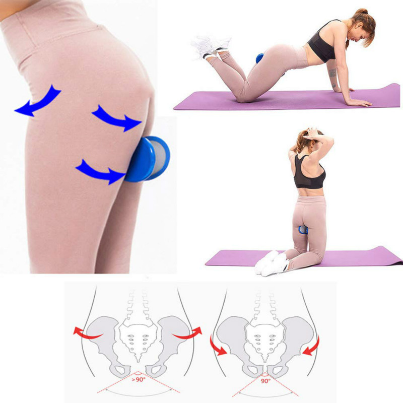 Hip Trainer Pelvic Floor Muscle Inner Thigh Buttocks Exerciser Bodybuilding Home Fitness Beauty Equipment Bladder Control Device