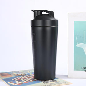 ขวดน้ำสแตนเลสขนาด25ออนซ์ขวดเชคโปรตีนหุ้มฉนวนพร้อมที่ตีลวด - Product Image 2