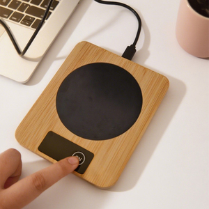 Regalo DE BODA promocional Utensilios eléctricos Plato Fancy Pad Smart <span class=keywords><strong>Usb</strong></span> Powered Escritorio de madera <span class=keywords><strong>Taza</strong></span> de té Caliente Mantener caliente <span class=keywords><strong>Taza</strong></span> de café de calor - Product Image 6