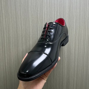 <span class=keywords><strong>Zapatos</strong></span> <span class=keywords><strong>de</strong></span> Vestir <span class=keywords><strong>de</strong></span> Cuero Patentado para Hombre, Parte Superior <span class=keywords><strong>de</strong></span> Alto Brillo, Suela Roja, Costuras Reforzadas, Forro Transpirable, Ajuste Cómodo y Acolchado - Product Image 6
