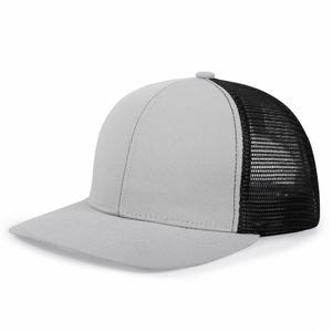 Custom Embroidery 3D Embossed Mesh Blank <b>Flat</b> Bill Trucker <b>Hat</b> Baseball Caps Business Common - Product Image 5