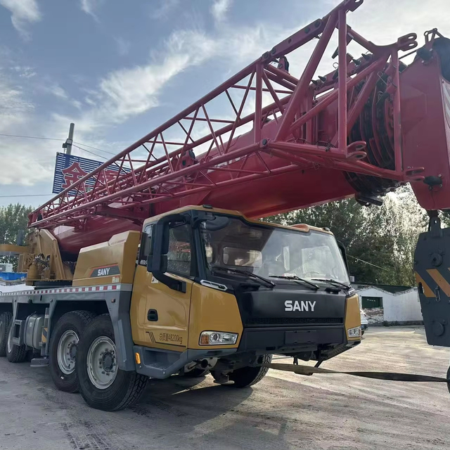 Second-Hand SANY STC800C6-8 80T Heavy Duty Truck Crane