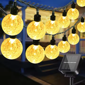 Solar <strong>String</strong> <strong>Lights</strong> Outdoor Mini <strong>Ball</strong> <strong>LED</strong> Fairy <strong>String</strong> <strong>Lights</strong> Garden Waterproof Christmas Globe <strong>Ball</strong> Lighting <strong>String</strong> for Decor - Product Image 3