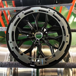 Juego de 2 Ruedas Forjadas de Aleación de Aluminio y Fibra de Carbono, Personalizadas, de Lujo, Premium, para Autos Deportivos, de 17, 18, 19, 20, 21 y 22 Pulgadas, para Tesla y <span class=keywords><strong>Cadillac</strong></span> - Product Image 1