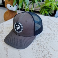 Gorra Trucker Personalizada con Parche de Cuero, Visera Curva, Bordado 3D, Cierre a Presión, Corona Alta, Malla Transpirable, Unisex, Venta al por Mayor, Fábrica OEM