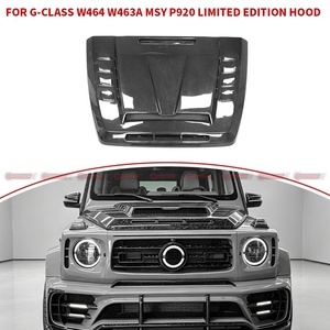 ฝากระโปรงหน้าคาร์บอนไฟเบอร์สำหรับ Mercedes G Class W463a MSY P920 Performance ผลิตด้วยวิธี Autoclave Pre Preg พร้อมช่องระบายความร้อน - Product Image 4