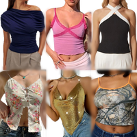 Lot de robes vintage de créateur, vêtements de luxe neufs de marque en stock, conditionnés en conteneurs et en balles, faible MOQ