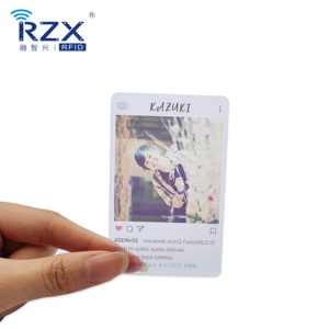 Rzx lập trình 144byte NFC chip kiểm soát truy cập thẻ kinh doanh trong suốt rõ ràng pintable cho khách sạn sử dụng mẫu miễn phí sẵn sàng tàu - Product Image 3