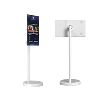 Pantalla Inteligente Portátil de 32 Pulgadas con Android 13, Pantalla Táctil LCD, Pizarra Interactiva para el Hogar, Compatible con Transmisión en Vivo