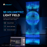 KTRLIGHT P41 3M Luz LED de Matriz 3D Compatible con TouchDesigner, Seguimiento de Manos Leap Motion, Instalación Interactiva