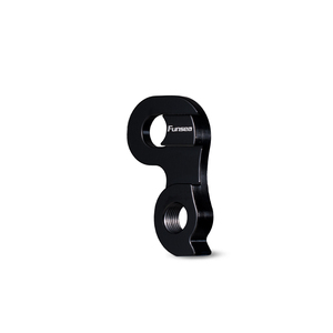 Support de dérailleur arrière Funsea en alliage d'aluminium 7075 anodisé 10 mm pour VTT, finition poudrée, disponible en violet - Product Image 6