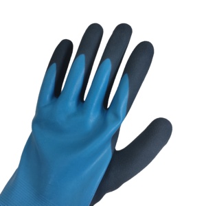 قفازات يد من اللاتكس مغلفة بطبقتين من NMsafety الشركة المصنعة للعمل Guantes de Trabajo - Product Image 5