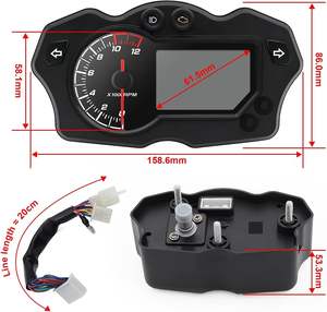 Panel de visualización digital para motocicleta personalizado para Killerbee F51 <span class=keywords><strong>SHINERAY</strong></span> GP <span class=keywords><strong>200</strong></span> - Product Image 5