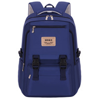 Sac à dos pour ordinateur portable unisexe de grande capacité, Oxford, pour étudiants du collège et du lycée, sac de voyage multifonctionnel, imperméable et respirant