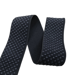 Banda elástica antideslizante de silicona redonda para ropa, ciclismo y manualidades - Product Image 1