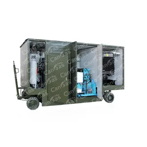 Portable Trailer Membrane Nitrogen Generator Supplier t Blanking purpose N2 99.5% purity