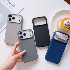 เคสโทรศัพท์ซิลิโคนเหลวแบบแม่เหล็กสำหรับ iPhone 17 PRO MAX 15 สีพื้นเรียบเนียน ป้องกันการตกกระแทก - Product Image 2
