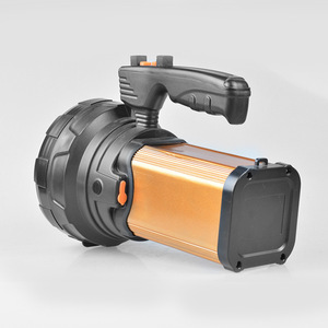 10W Led Search Light <b>Rechargeable</b> Emergency Camping Outdoor <b>Flashlight</b> - Product Image 1
