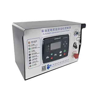 diesel generator ZHONGLING control panel auto start stop control box with chint parts for genset