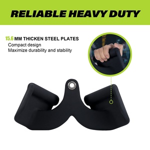 ZHOYA SPORT Set di Impugnature in Acciaio per Allenamento della Schiena, Barra per Lat Pulldown, Accessori per Esercizi con Cavo - Product Image 3