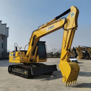 Escavatore Cingolato Idraulico Usato Komatsu PC160-7 di Alta Qualità, Poche Ore di Utilizzo, Prezzo Vantaggioso, Consegna Rapida, Motore 86kW, Pompa 0.6m, 16 Tonnellate - Product Image 2