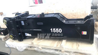 155mm Meißeldurchmesser Geräuscharmer Hydraulikhammer für 27-33 Tonnen Bagger Kompatibel mit Sany SY335 Doosan DX300