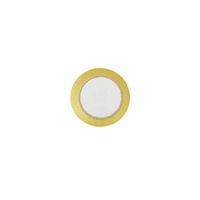 Modèle populaire : Élément céramique piézoélectrique fin 20 mm 20T15*0.3 mm, buzzer piézo pour imprimantes et jouets