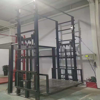 CE-Zertifizierter Hydraulischer Lastenaufzug Einschienen-Güterlift Lagerhaus-Frachtaufzug Industrieller Schwerlast-Frachtlift Maßgefertigt