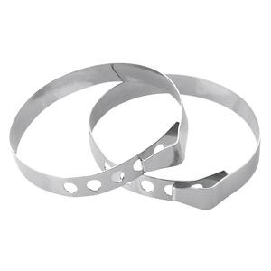 Roulade <b>Rings</b> Set 6 Piece Stainless Steel Meat Mold For <b>Cooking</b> Poultry And Meat Preparation - Product Image 1