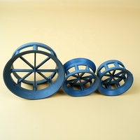 Hochtemperatur-CPVC Spritzgegossene Kaskaden-Mini-Ring Kunststoff-Turmpackung für Abscheider-Absorptionskolonne 38mm 50mm 76mm