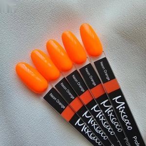 Vernis à ongles en gel fluorescent sans TPO Mixcoco, couleur néon vif pour l'été, vernis à ongles en gel qui s'enlève par trempage, gel UV LED pour <span class=keywords><strong>manucure</strong></span> en salon - Product Image 3