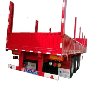 used trailer for sale Side Wall 3 Axles Fence Semi Trailer