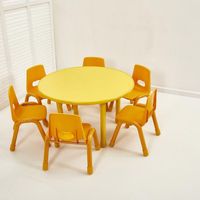 Meubles de jardin d'enfants ensemble de table et de chaise en plastique pour enfants bureau d'étude table de devoirs bureau d'apprentissage pour la maternelle
