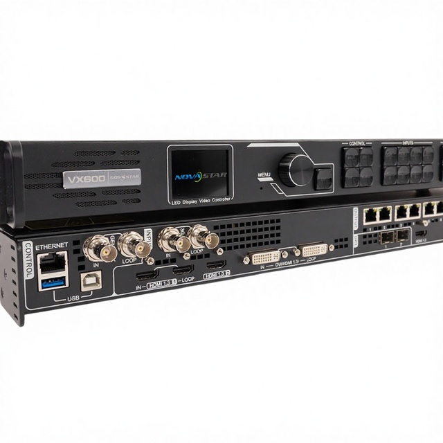 Best Price VX600 Novastar All One Controller LED Display Video Control Processor Universal Voltage Stage Event Rental Full Color