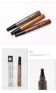 2022 populaire 5 couleurs disponibles outil de maquillage parfait contour des sourcils crayon à sourcils liquide - Product Image 5