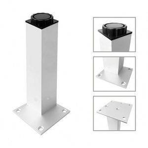 Patas de Metal Cromado para Muebles, Modernas, de Acero, para Sala de Estar, Hospital, Uso en Exteriores - Product Image 2