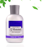 Vente en gros, bouteille de liquide pour ongles de 150ml, monomère acrylique liquide pour ongles, liquide acrylique pour ongles