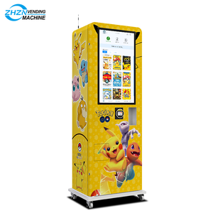 Petit <span class=keywords><strong>distributeur</strong></span> automatique de cartes à écran tactile de 32 pouces, personnalisé pour les cartes à collectionner, les cartes Pokémon, les cartes sportives, avec fonction de paiement par <span class=keywords><strong>carte</strong></span> de crédit - Product Image 6