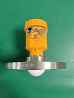 Transmisor de Nivel de Radar Sin Contacto de 80 GHz, Sensor de Nivel de Agua para Tanque de Aleación de Aluminio Anticorrosión, 4-20 mA RS485 0.5%