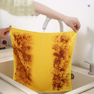 Khô Và Ướt Dual-Sử Dụng Cọ Rửa Pad Đa Chức Năng Hộ Gia Đình Nước Hấp Thụ Và Dầu Loại Bỏ Rửa chén Vải - Product Image 2