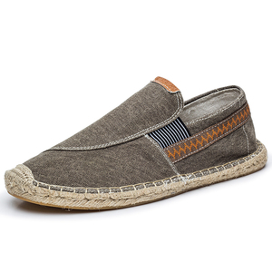 Wholesale OEM Fashion Casual Canvas Shoes Sneakers Slip on Hemp <strong>Espadrilles</strong> <strong>for</strong> <strong>Men</strong> - Product Image 5