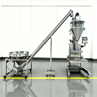 Machine de remplissage semi-automatique de poudre en petites quantités de 500 ml, doseuse de riz pour emballage en sachet