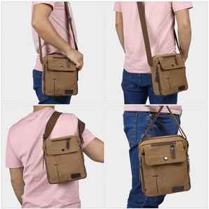 Sac messager en nylon pour homme, personnalisé en usine BSCI, petit sac à bandoulière décontracté, sac de poitrine, sac de voyage avec plusieurs poches. - Product Image 6