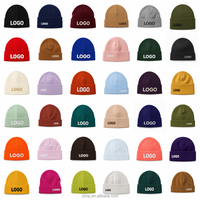 Op maat gemaakte camouflage beanie premium OEM gebreide merino wollen muts met opdruk van aangepast logo, hoge kwaliteit, eigen label, heren unisex strand