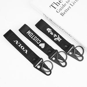 Dragonne porte-clés personnalisée en polyester, courte, pour poignet, support de clés, pour moto - Product Image 6