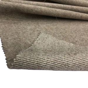 30% 羊毛 720g/<span class=keywords><strong>m</strong></span> 斜纹梭织羊毛面料，用于西装外套和男童外套-单面中等重量 - Product Image 1