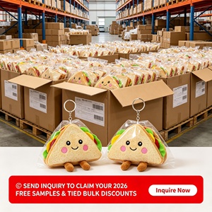 Lindo llavero de peluche de taco, suave, con diseño de comida mexicana, patas colgantes, colgante para mochila, cara sonriente de dibujos animados, regalo - Product Image 5