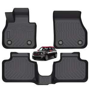 Alfombrillas de coche para todo tipo de clima 3D, revestimiento para suelo, plato profundo, estera de coche para <span class=keywords><strong>MINI</strong></span> countryman <span class=keywords><strong>cooper</strong></span> hardtop - Product Image 1